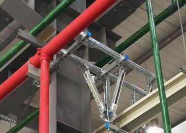 湟源该抗震支架的整体式支吊架结构协调性好
